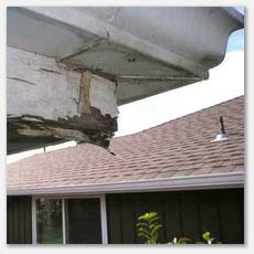 Failed gutters can cause damage to soffits, eaves, and other exterior components.