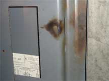 Zinsco panel hazard soot