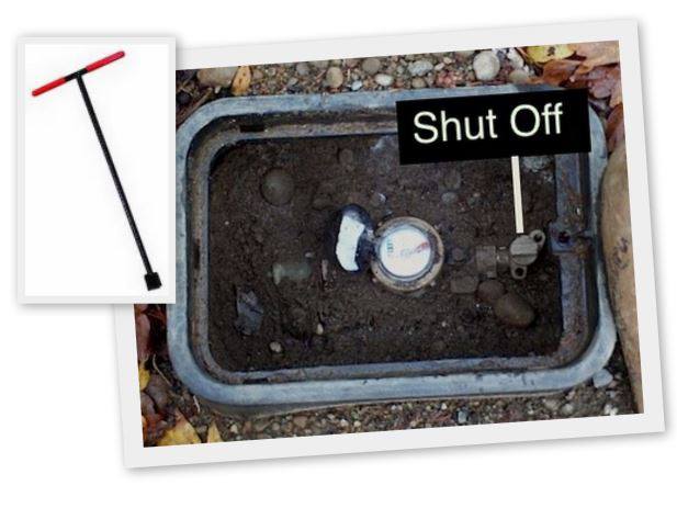 turning ioff wter at water mmeter turning ioff wter at water mmeter